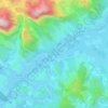 Monte Pio topographic map, elevation, terrain