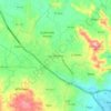 Las Piedras topographic map, elevation, terrain