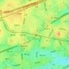 Shimo-Kitazawa topographic map, elevation, terrain