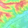 Aubauer topographic map, elevation, terrain