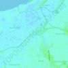 Mauk Timur topographic map, elevation, terrain