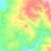 صلخد topographic map, elevation, terrain