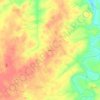 Kikers topographic map, elevation, terrain