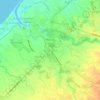 San Roque topographic map, elevation, terrain