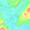Waiau topographic map, elevation, terrain