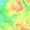 Letchmore Heath topographic map, elevation, terrain