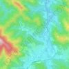 Basauntz topographic map, elevation, terrain
