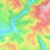 Marsal topographic map, elevation, terrain