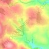 Leamlara topographic map, elevation, terrain