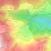 Aourir topographic map, elevation, terrain