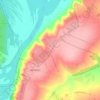Тихий Плес topographic map, elevation, terrain