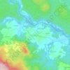 Gomirje topographic map, elevation, terrain