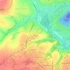 Khortytsia topographic map, elevation, terrain