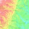 Halifax topographic map, elevation, terrain