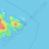 Cabo de Creus topographic map, elevation, terrain