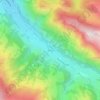 Galade topographic map, elevation, terrain