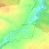 Весеннее topographic map, elevation, terrain