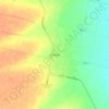 El Trébol topographic map, elevation, terrain