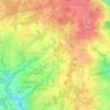 La Mare topographic map, elevation, terrain