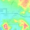 Homeland topographic map, elevation, terrain