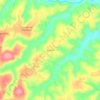 Bonfim topographic map, elevation, terrain