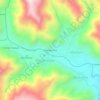 Valle Hermoso topographic map, elevation, terrain