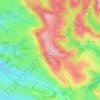 Le Moulin à Vent topographic map, elevation, terrain