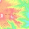Arish topographic map, elevation, terrain