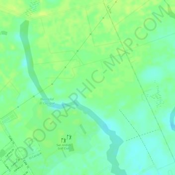 La Union topographic map, elevation, terrain