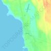Port Nolloth topographic map, elevation, terrain