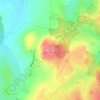 Les Chaumes topographic map, elevation, terrain