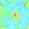Sugar Loaf Mountain topographic map, elevation, terrain