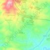 Galisteu Cimeiro topographic map, elevation, terrain