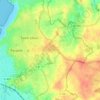 La Fontaine aux Pèlerins topographic map, elevation, terrain