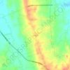 Vargas topographic map, elevation, terrain