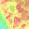Fugging topographic map, elevation, terrain