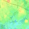 Manns Corner topographic map, elevation, terrain