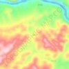 田家湾 topographic map, elevation, terrain
