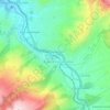 Puente Capriles Llave Mayu II topographic map, elevation, terrain