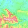 Vratsa topographic map, elevation, terrain