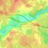 Введенское topographic map, elevation, terrain