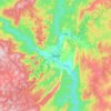 Nola topographic map, elevation, terrain