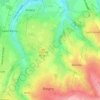 Blegny-Mine topographic map, elevation, terrain