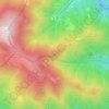 Corna Rossa topographic map, elevation, terrain