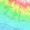 Estancia Pakollo topographic map, elevation, terrain