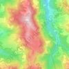 Cedrecchia topographic map, elevation, terrain