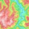 Werninghausen topographic map, elevation, terrain