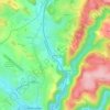 Testes topographic map, elevation, terrain