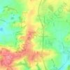 Fenêtre topographic map, elevation, terrain