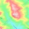 Spruce Mountain topographic map, elevation, terrain